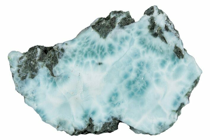 Polished Section of Larimar - Dominican Republic #282507